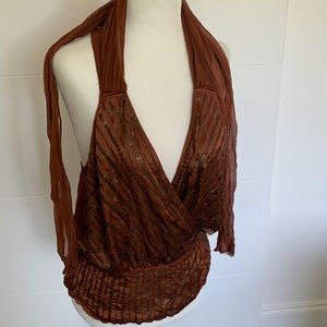 Walter copper silk wrap around